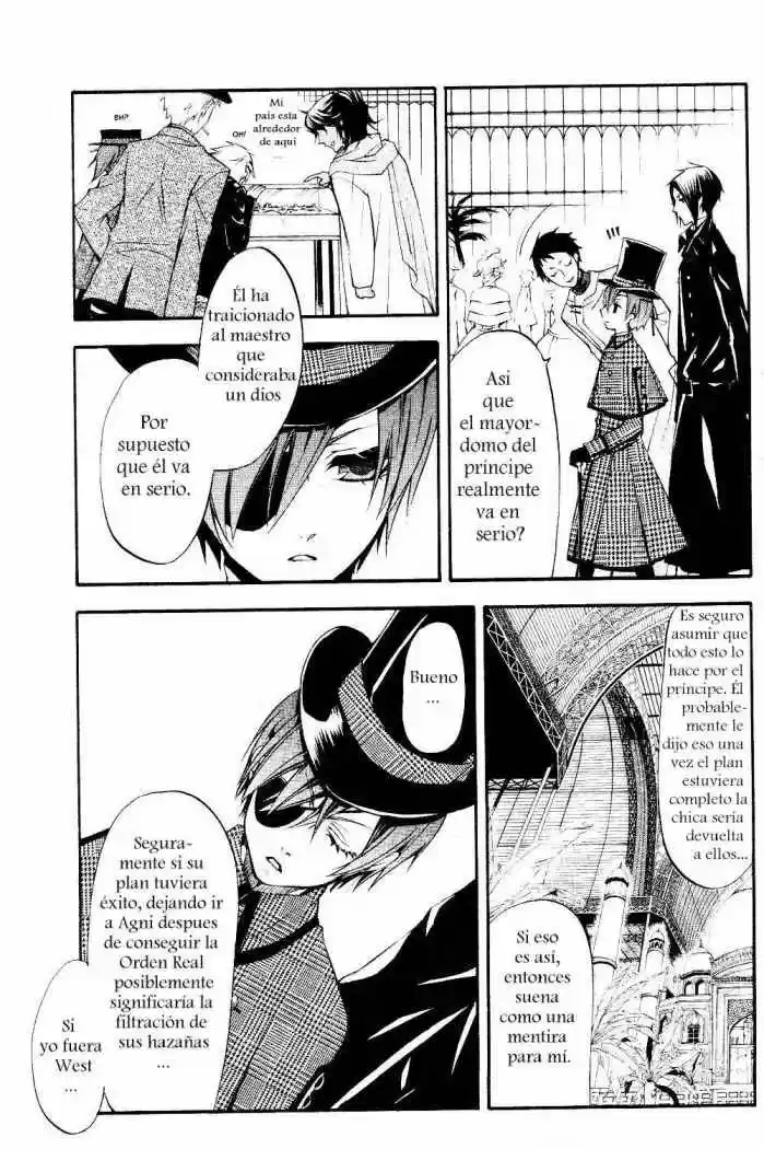 Kuroshitsuji capítulo 21, página 6