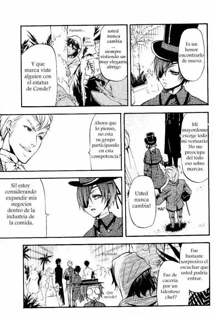 Kuroshitsuji capítulo 21, página 8