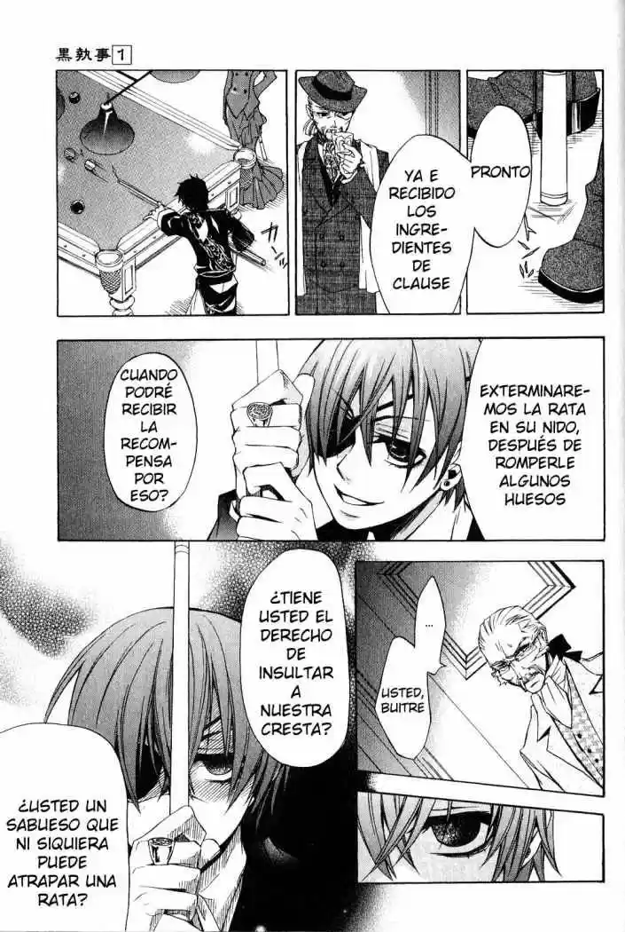 Kuroshitsuji capítulo 3, página 10