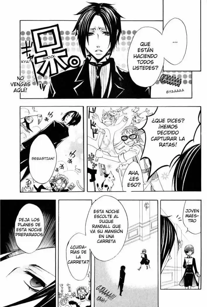 Kuroshitsuji capítulo 3, página 14