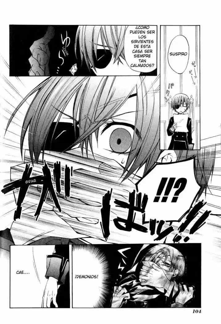 Kuroshitsuji capítulo 3, página 17