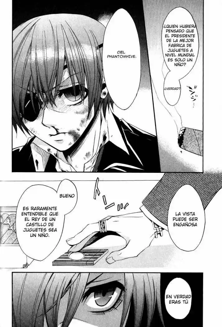 Kuroshitsuji capítulo 3, página 21