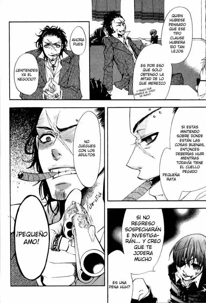 Kuroshitsuji capítulo 3, página 25