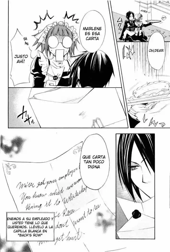 Kuroshitsuji capítulo 3, página 31