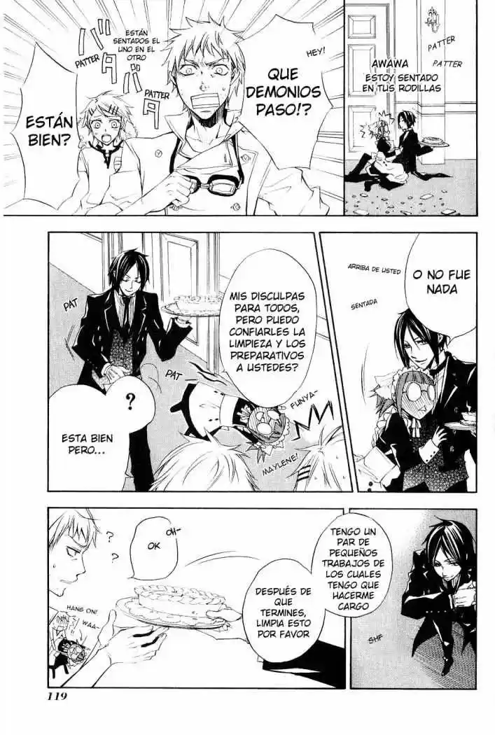 Kuroshitsuji capítulo 3, página 32