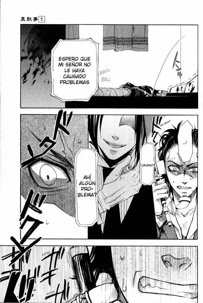 Kuroshitsuji capítulo 3, página 40