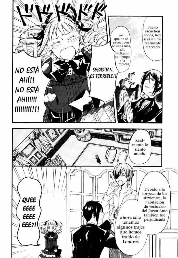 Kuroshitsuji capítulo 37, página 5