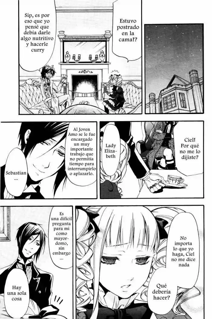 Kuroshitsuji capítulo 37, página 32