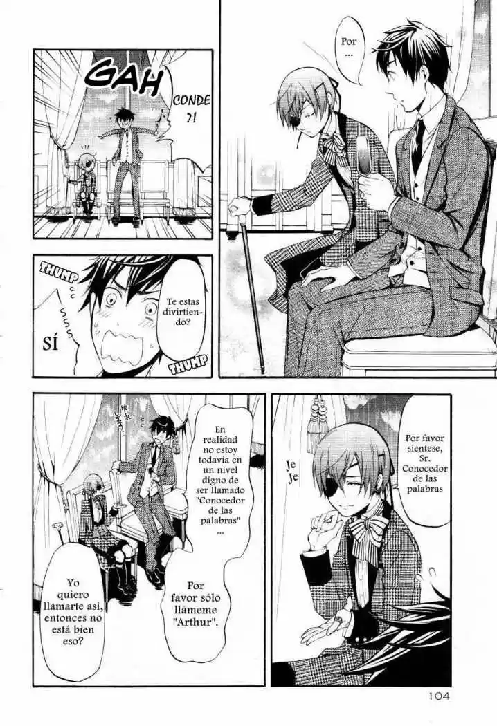 Kuroshitsuji capítulo 39, página 20