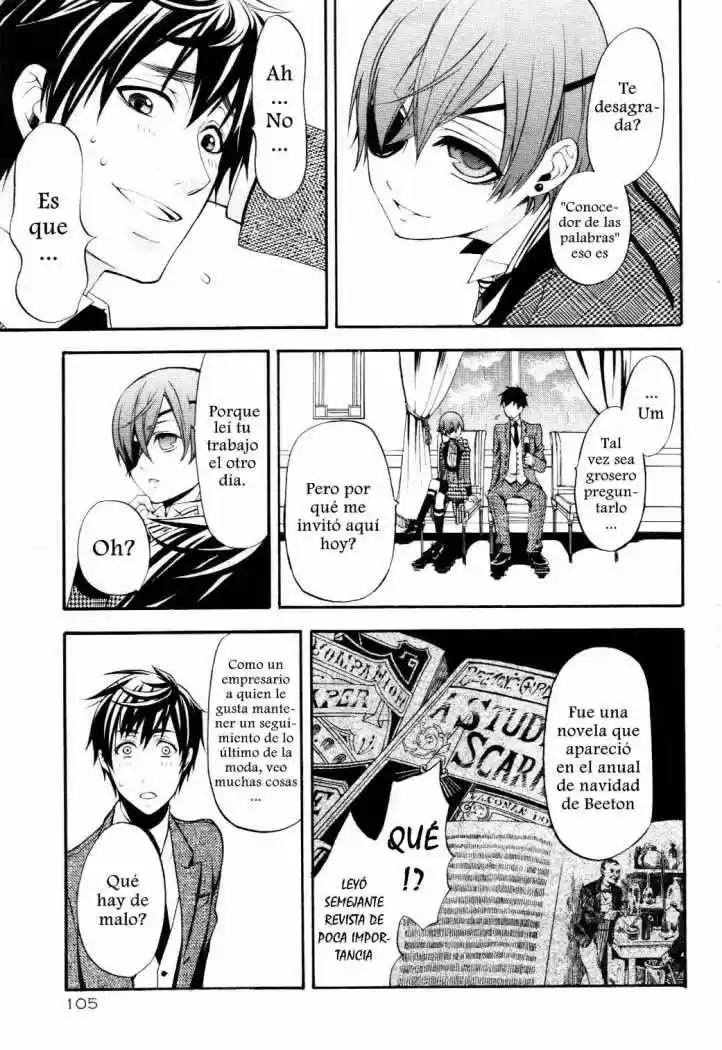 Kuroshitsuji capítulo 39, página 21