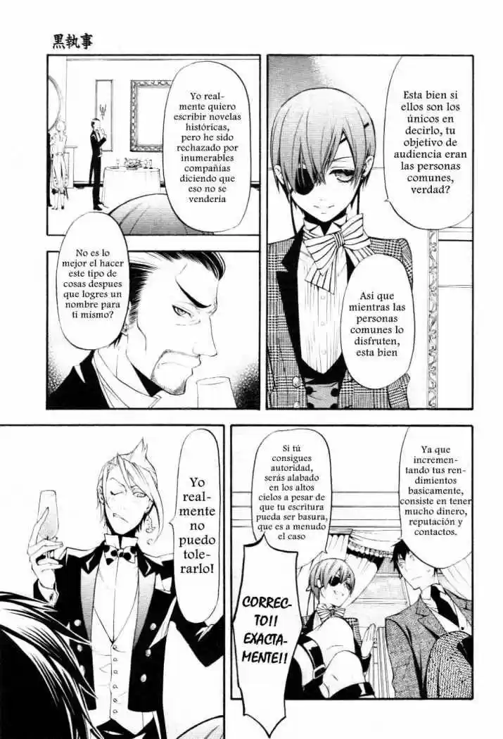 Kuroshitsuji capítulo 39, página 23