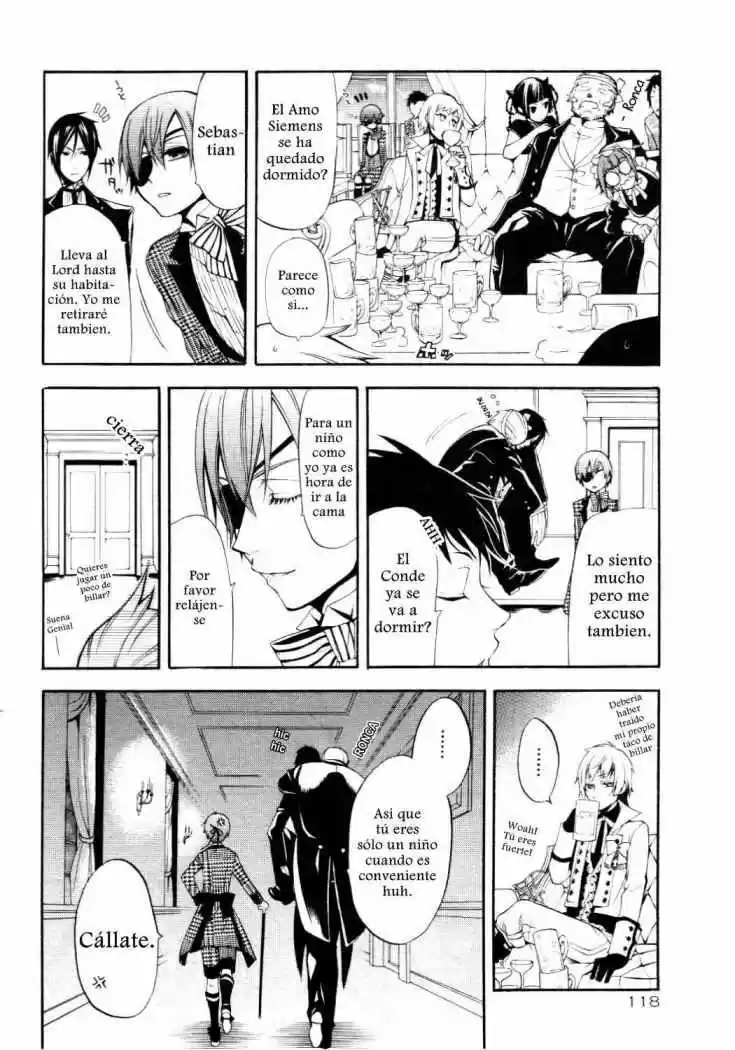 Kuroshitsuji capítulo 39, página 33