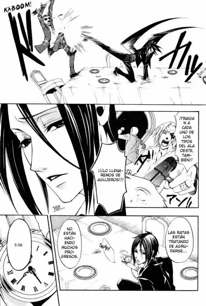 Kuroshitsuji capítulo 4, página 14