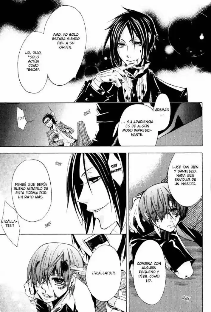 Kuroshitsuji capítulo 4, página 32