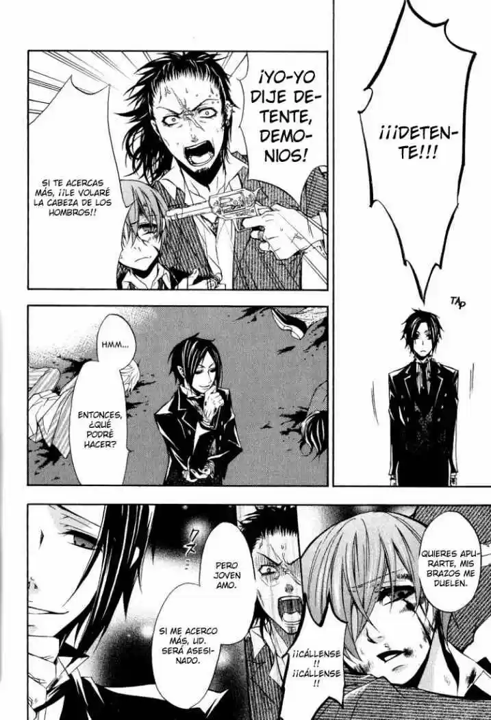 Kuroshitsuji capítulo 4, página 33