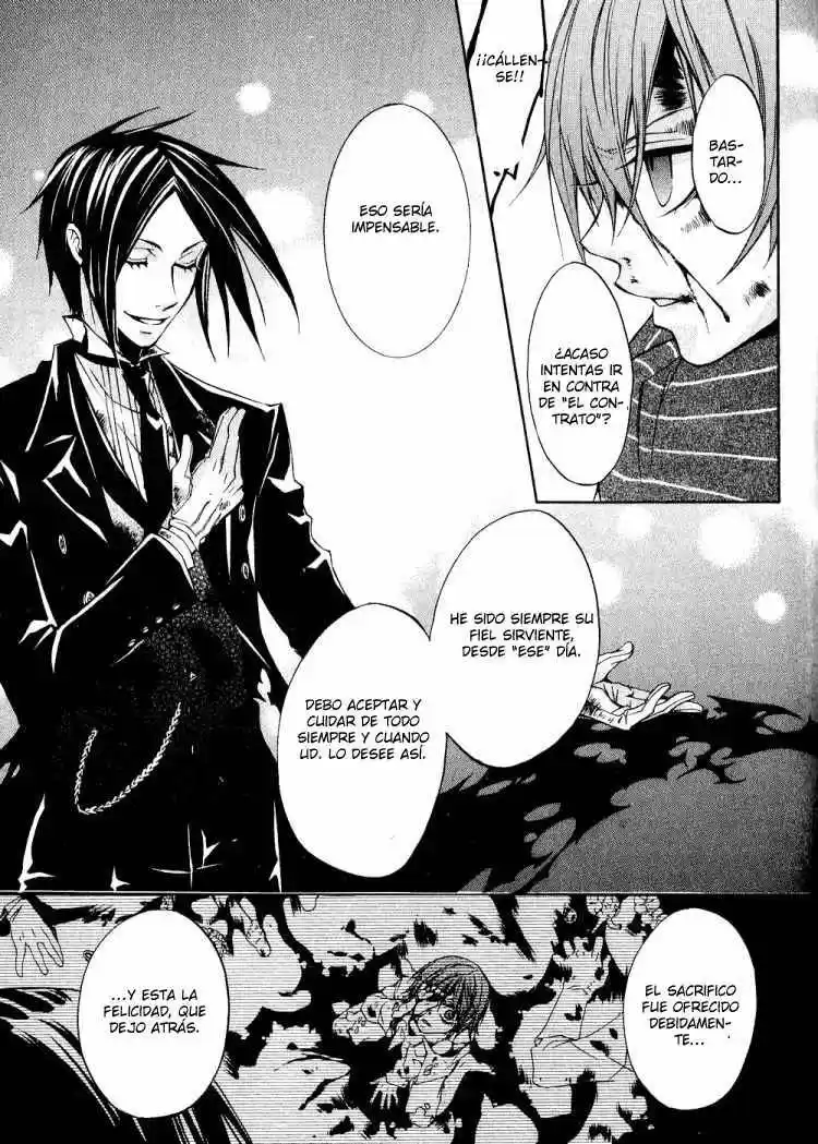 Kuroshitsuji capítulo 4, página 34