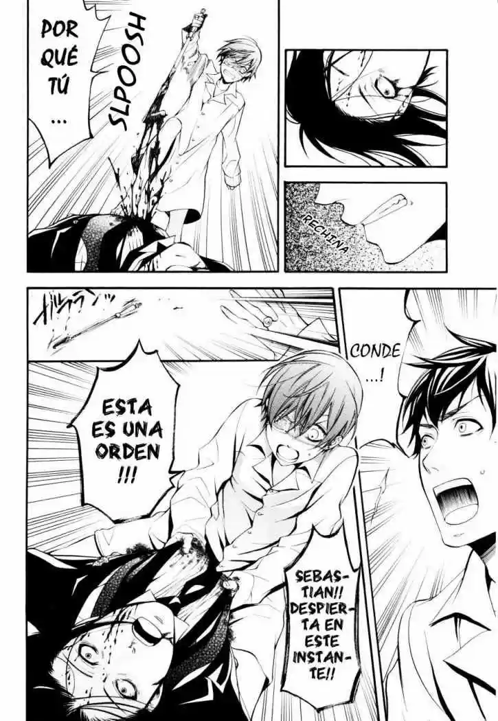 Kuroshitsuji capítulo 41, página 33