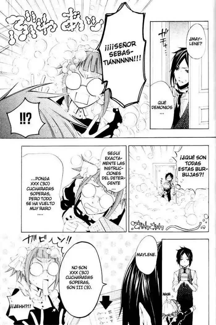 Kuroshitsuji capítulo 5, página 14