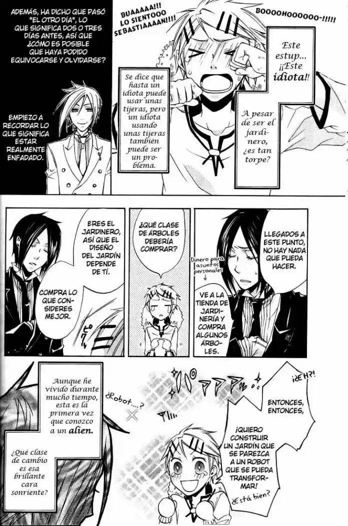 Kuroshitsuji capítulo 5, página 21