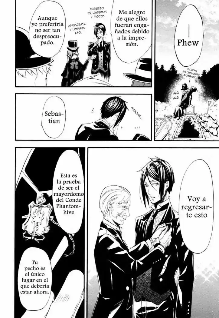 Kuroshitsuji capítulo 50, página 34