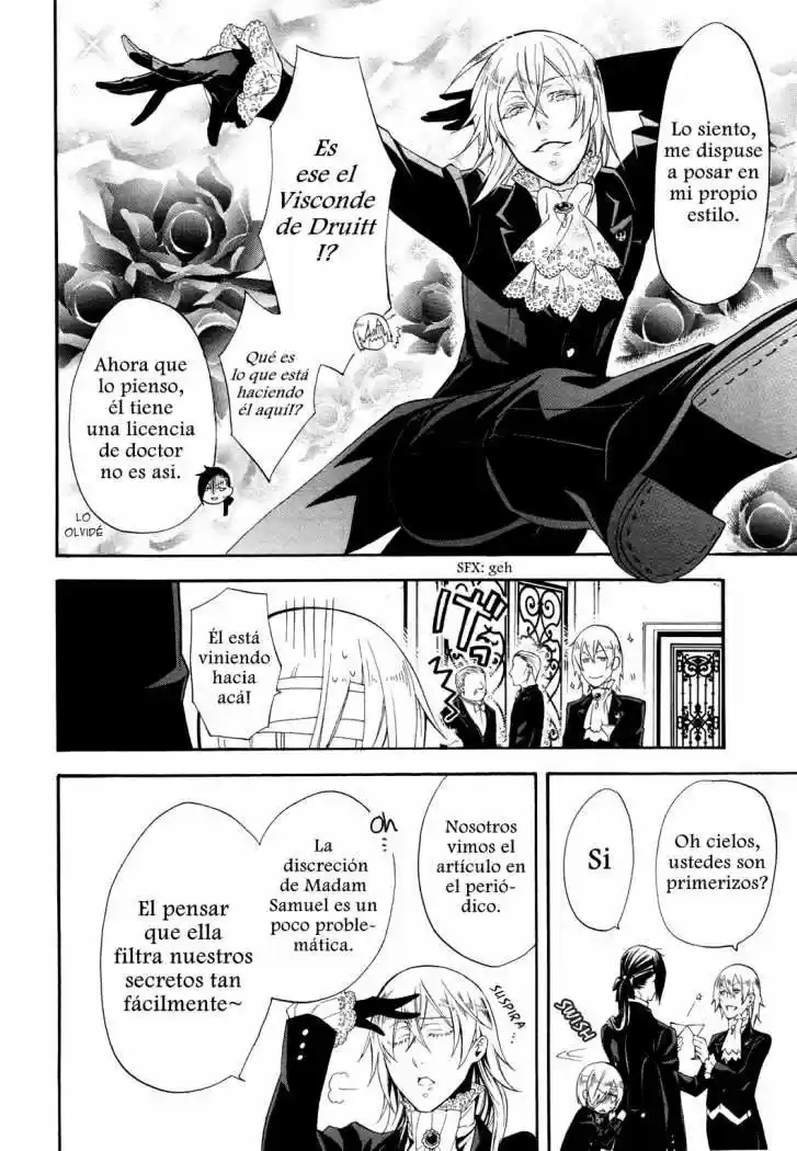 Kuroshitsuji capítulo 52, página 21