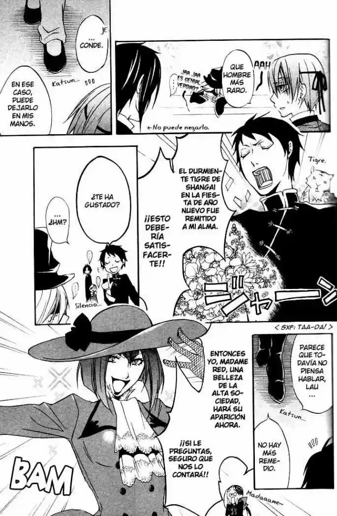 Kuroshitsuji capítulo 6, página 21