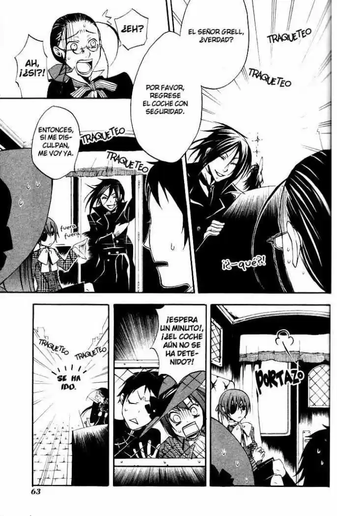 Kuroshitsuji capítulo 6, página 33