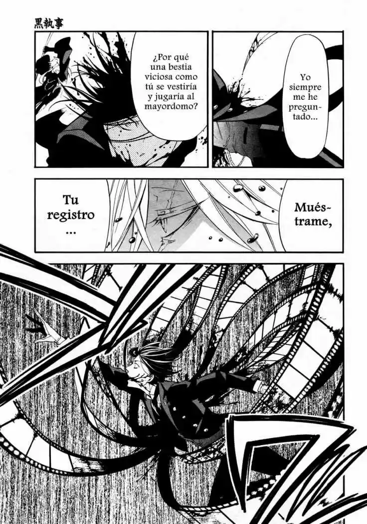 Kuroshitsuji capítulo 61, página 24