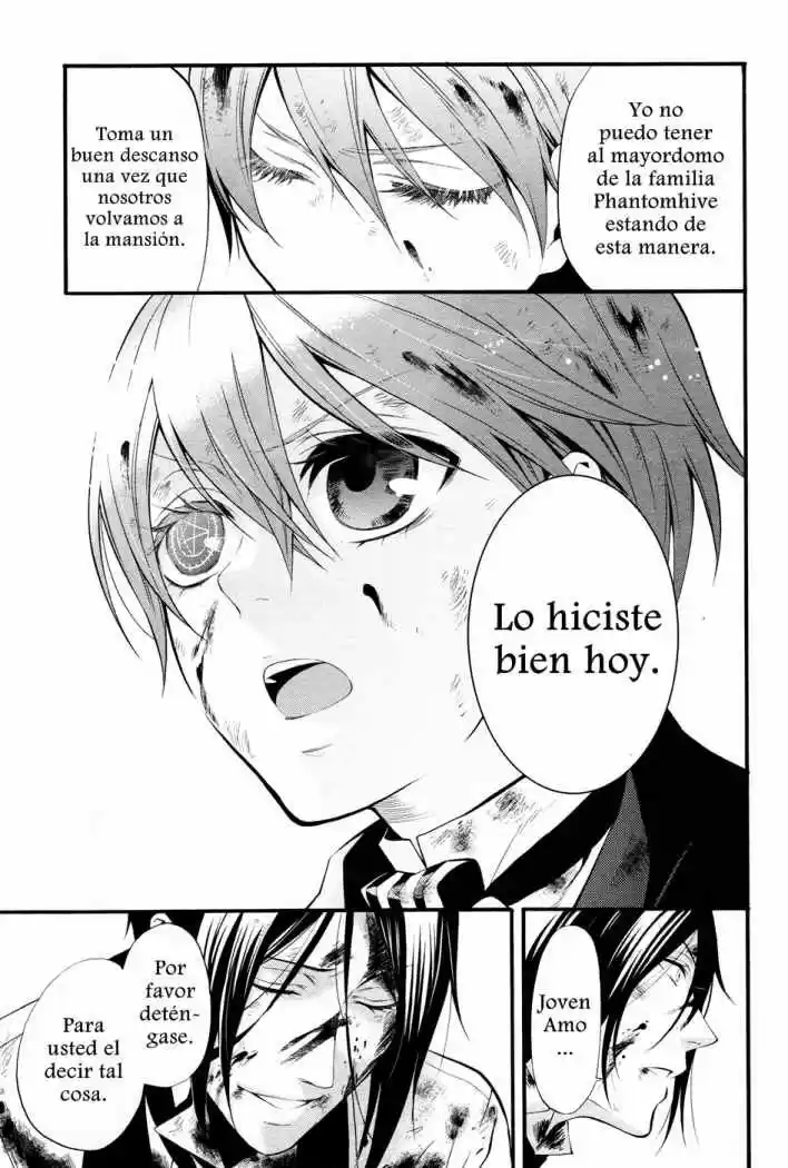 Kuroshitsuji capítulo 65, página 34