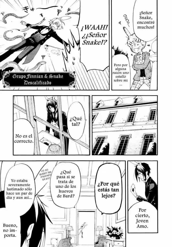 Kuroshitsuji capítulo 66, página 24