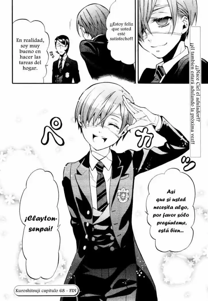 Kuroshitsuji capítulo 68, página 34