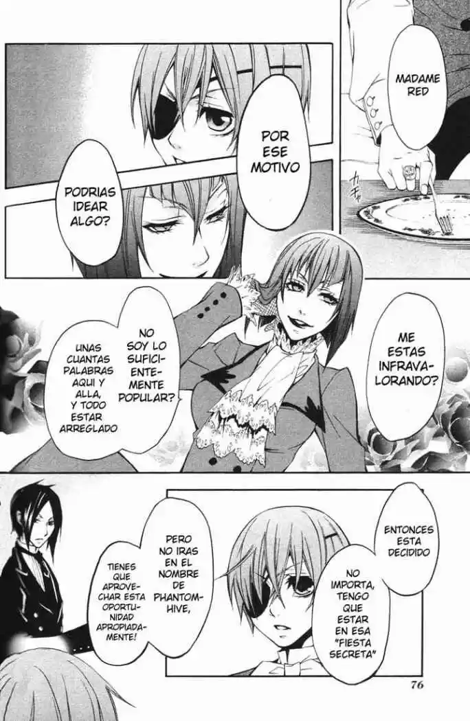 Kuroshitsuji capítulo 7, página 5