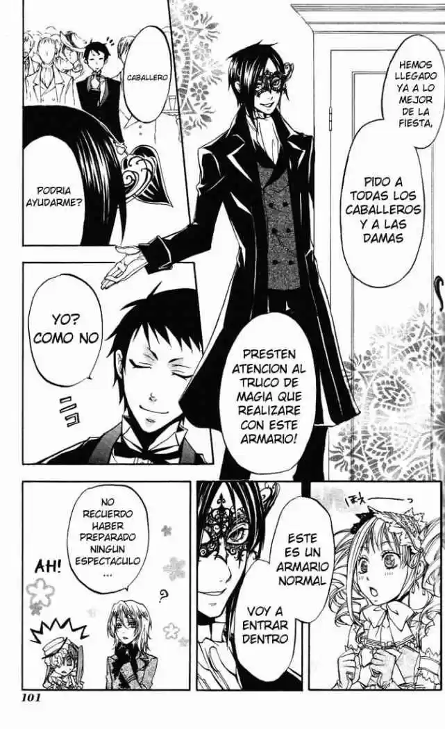 Kuroshitsuji capítulo 7, página 30
