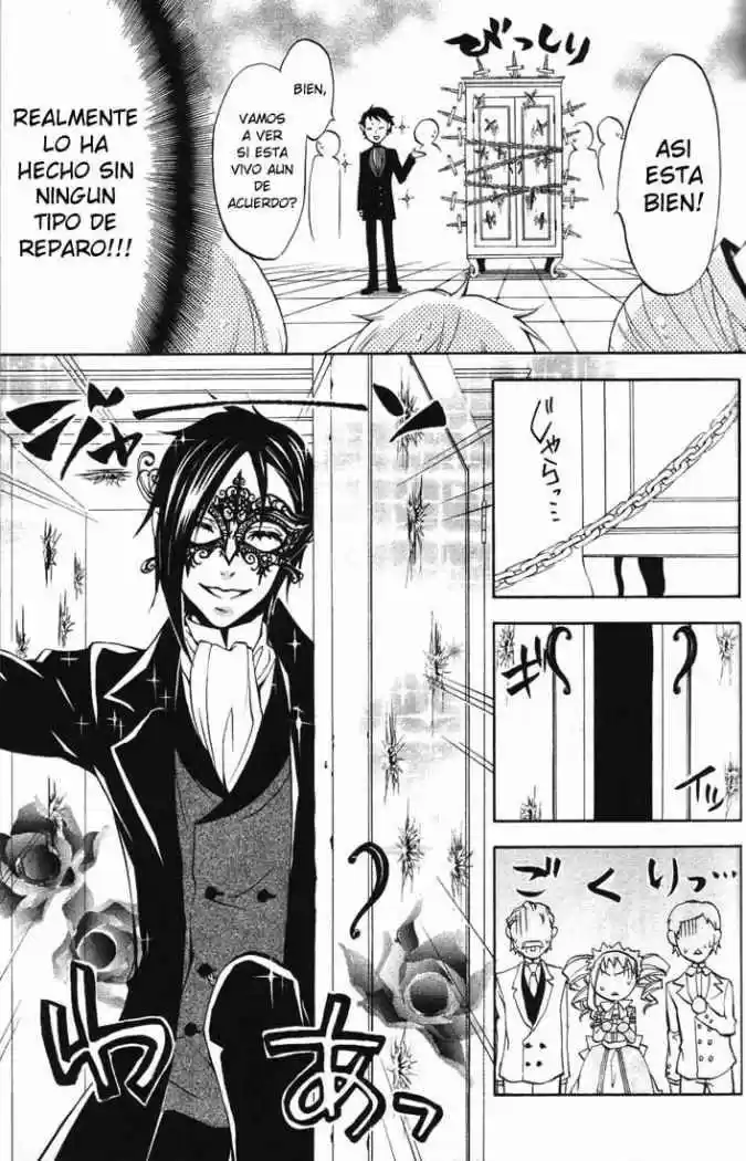 Kuroshitsuji capítulo 7, página 34