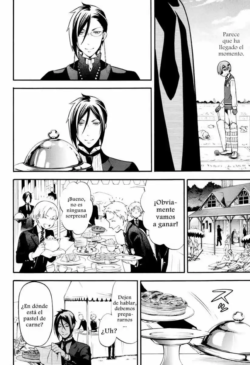 Kuroshitsuji capítulo 76, página 34
