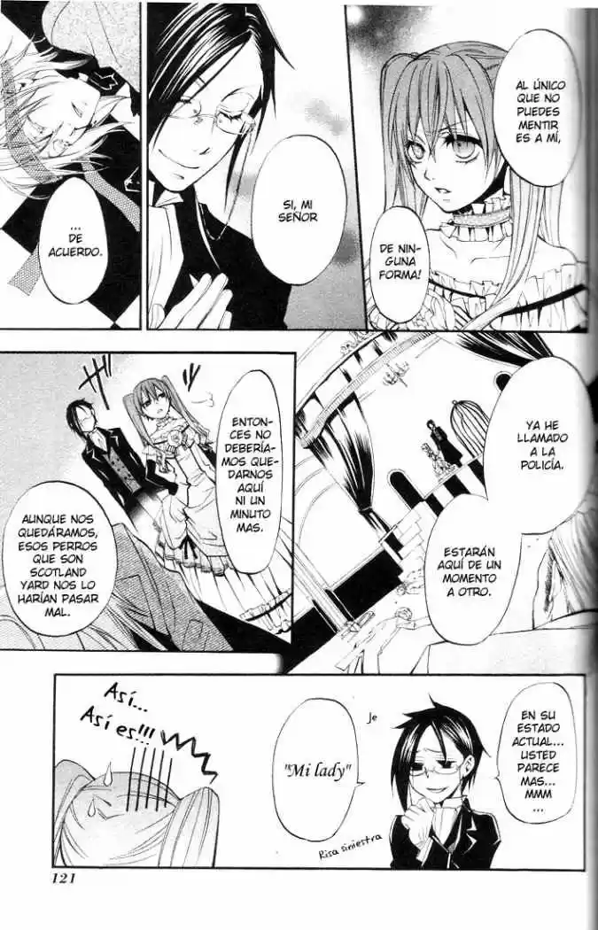 Kuroshitsuji capítulo 8, página 13