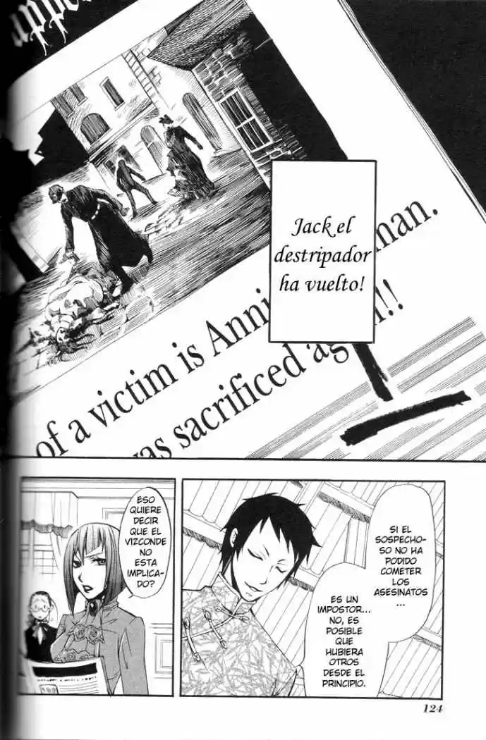 Kuroshitsuji capítulo 8, página 16