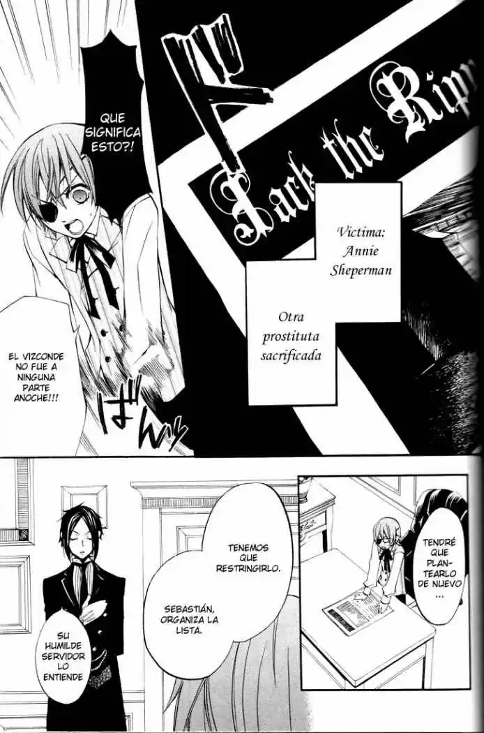 Kuroshitsuji capítulo 8, página 17
