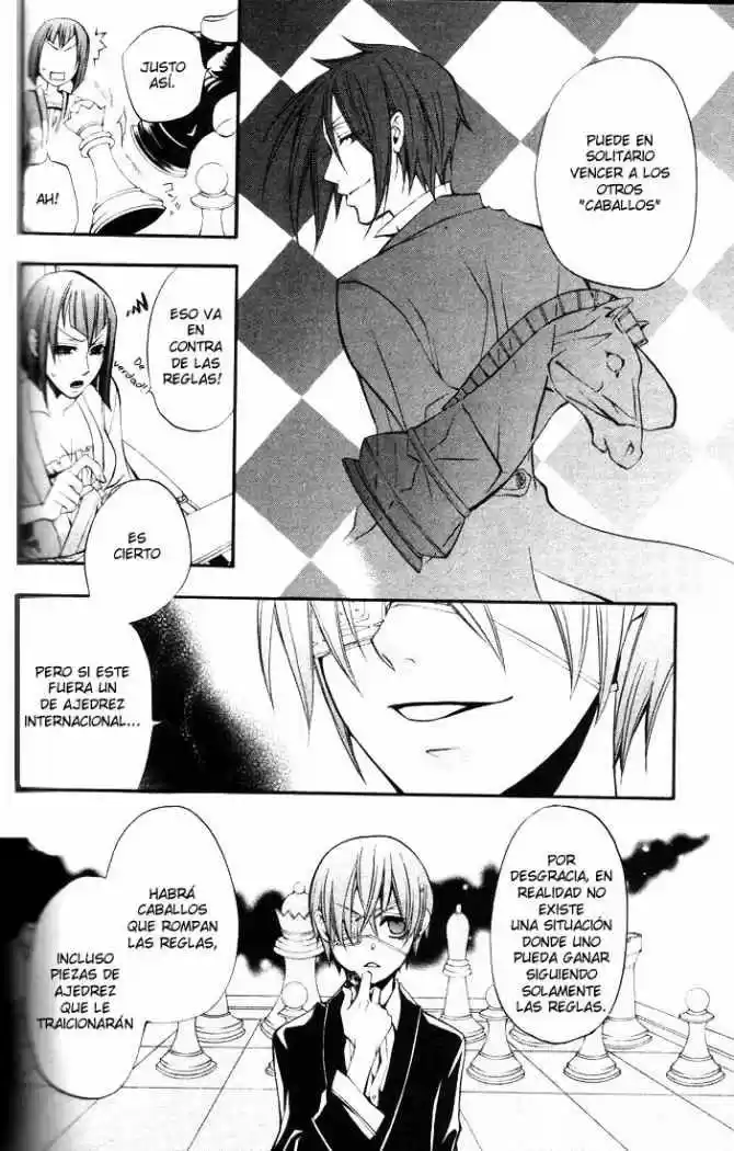 Kuroshitsuji capítulo 8, página 22