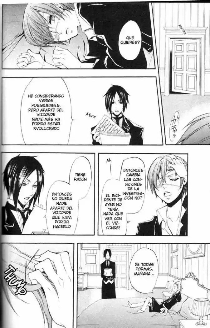 Kuroshitsuji capítulo 8, página 32