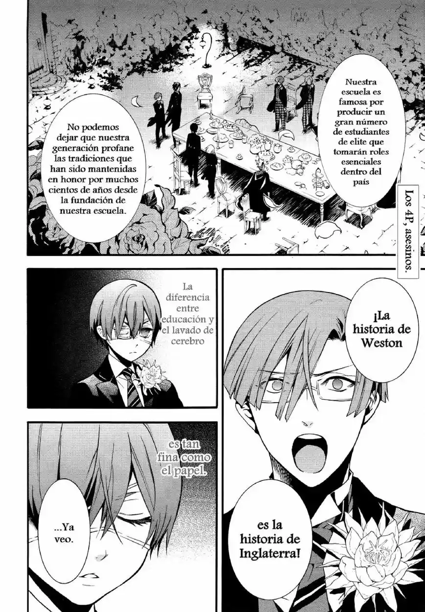 Kuroshitsuji capítulo 84, página 5