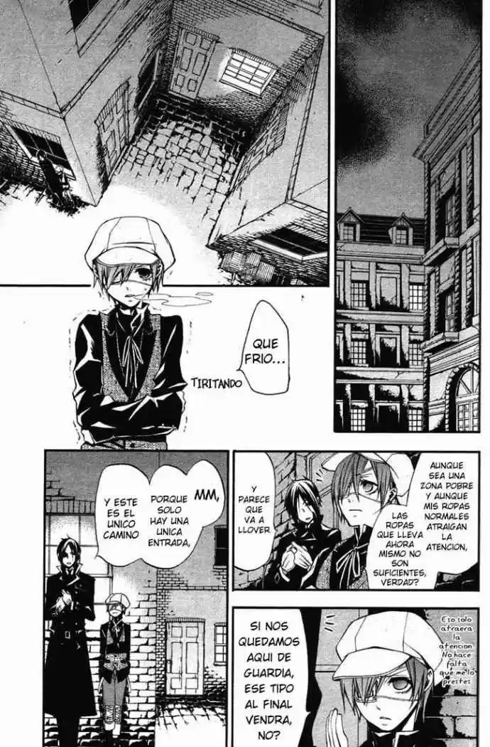 Kuroshitsuji capítulo 9, página 5