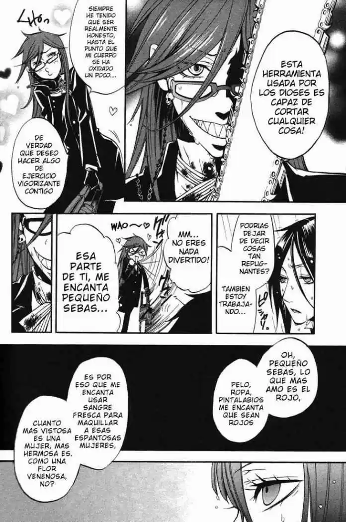 Kuroshitsuji capítulo 9, página 30
