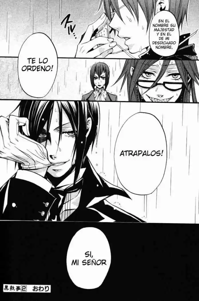 Kuroshitsuji capítulo 9, página 33