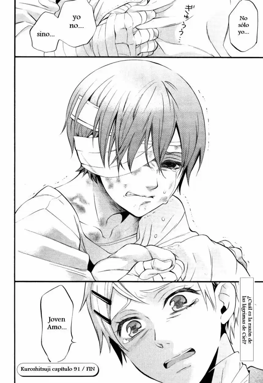 Kuroshitsuji capítulo 91, página 30