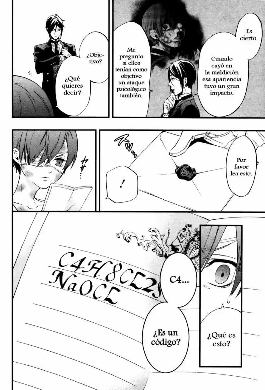 Kuroshitsuji capítulo 95, página 32