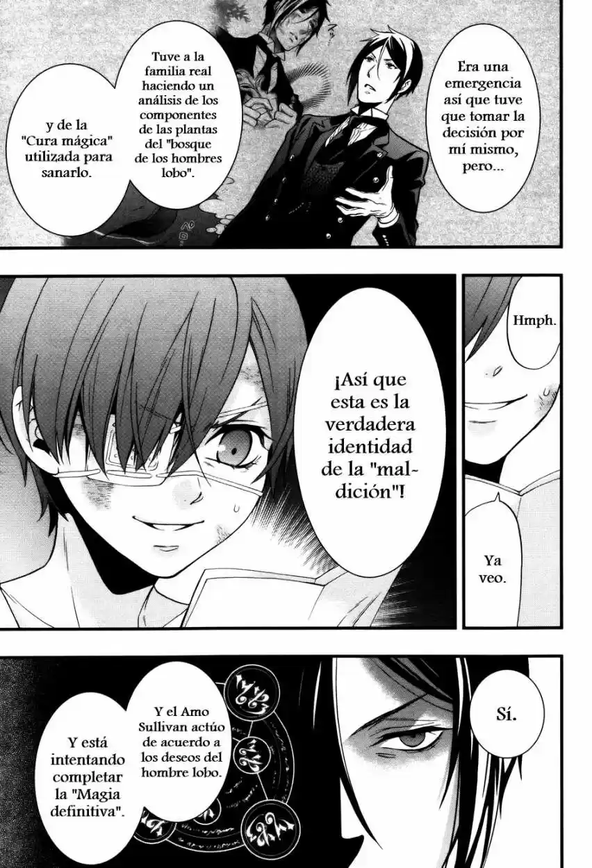 Kuroshitsuji capítulo 95, página 33
