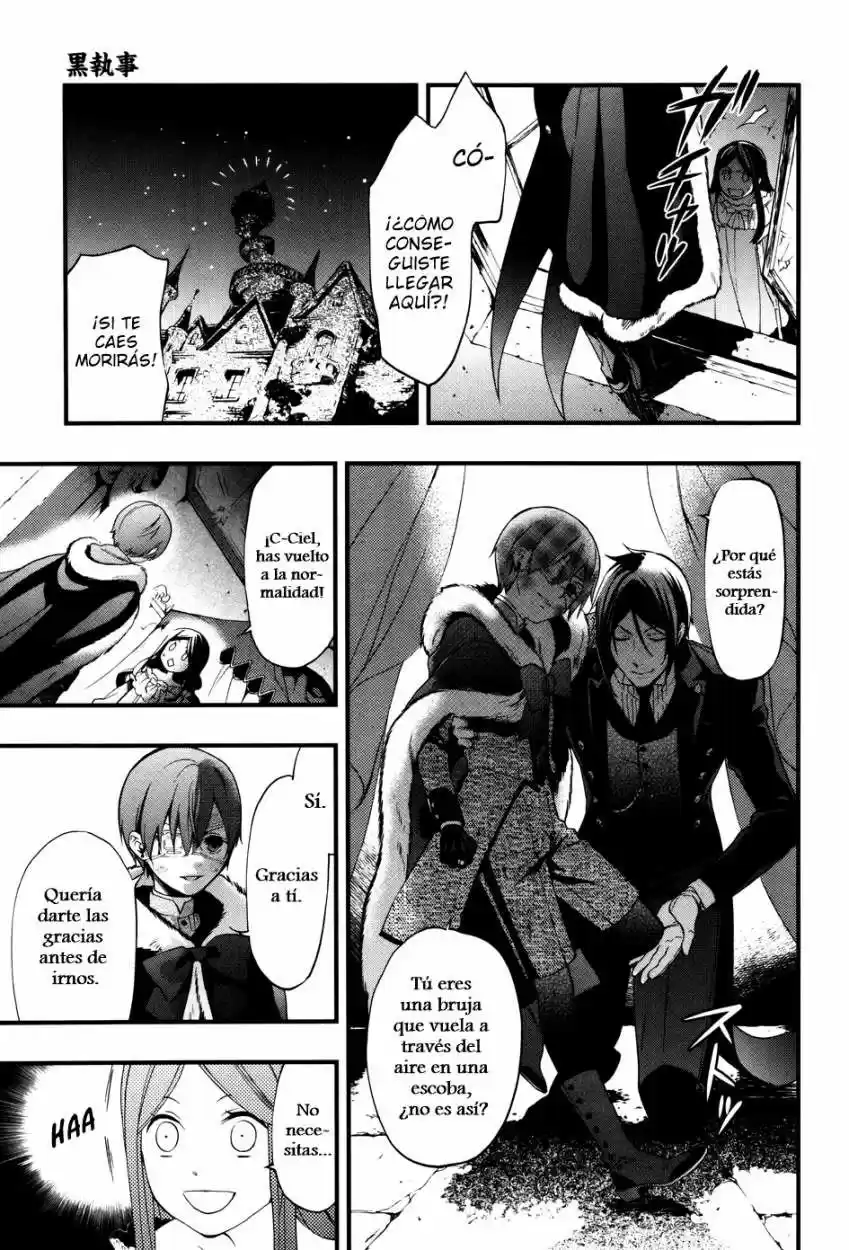 Kuroshitsuji capítulo 96, página 21