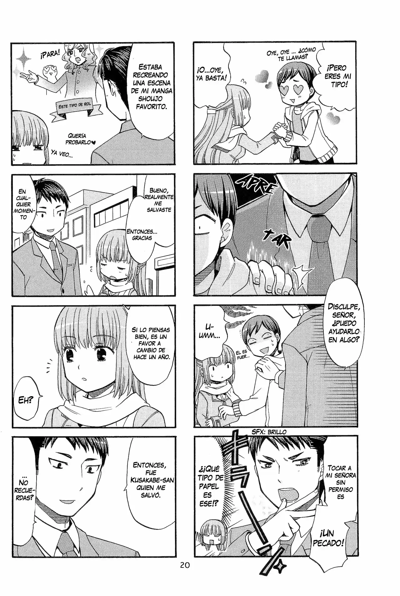 Kusakabe-kun Another capítulo 3, página 7