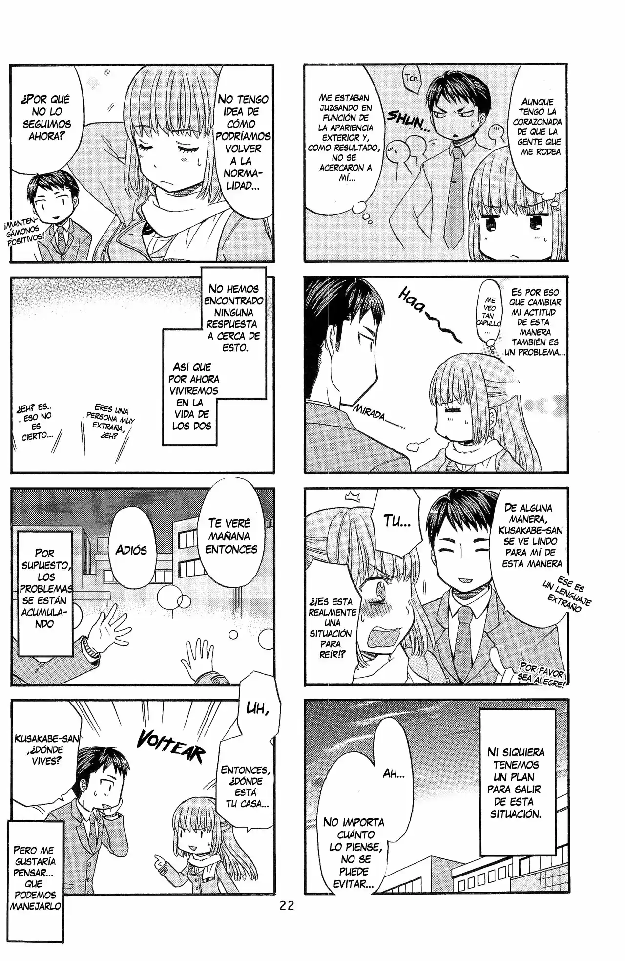 Kusakabe-kun Another capítulo 3, página 9